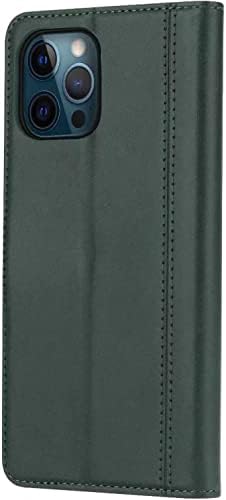 NEYENS iphone için kılıf 11/11Pro / 11Pro Max, RFID Engelleme Görüntüleme Standı ile PU deri cüzdan Kılıf, Manyetik