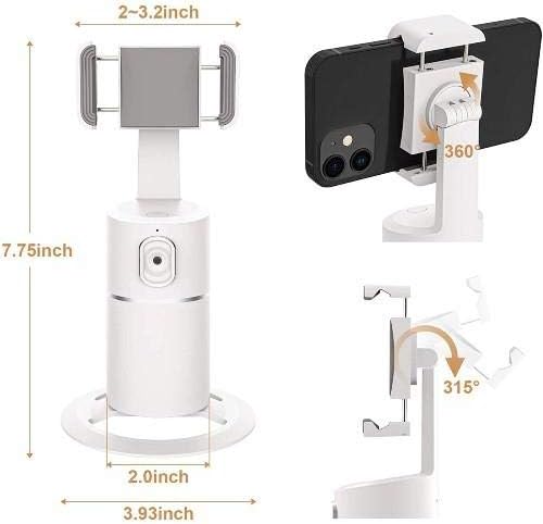 Motorola Moto G6 Play için Stand ve Montaj (BoxWave ile Stand ve Montaj) - PivotTrack360 Selfie Standı, Motorola Moto
