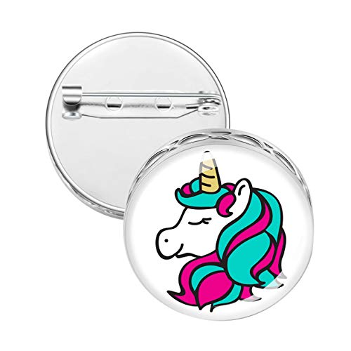 Vahşi Essentials Unicorn Emaye Pin uçucu yağ Difüzör Hediye Seti İçerir Aromaterapi paslanmaz çelik pim, 8 Renk Dolum