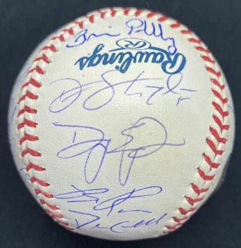 Mike Trout + 23 Üye 2010 Geleceğin Oyun Takımı Beyzbol MLB Sanal İmzalı Beyzbol Topları İmzaladı