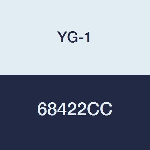 YG - 1 68422CC 1 HSSCo8 Kaba Freze, Çok Flüt, Normal Uzunluk, Kaba Adım, Bilyalı Burun, TıCN Kaplama, 4-1 / 2 Uzunluk