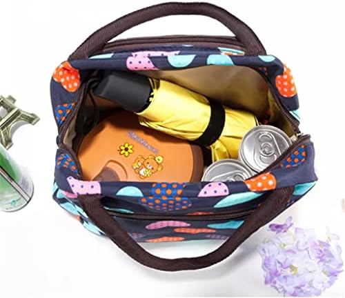 CCBUY Piknik Öğle Yemeği Çantası Taşınabilir Oxford bez alışveriş çantası Gıda Saklama Torbaları Kadınlar için yemek