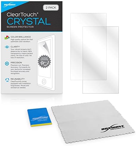 LG Gram 17 (17Z95N) ile Uyumlu BoxWave Ekran Koruyucu (BoxWave tarafından Ekran Koruyucu) - ClearTouch Crystal (2'li