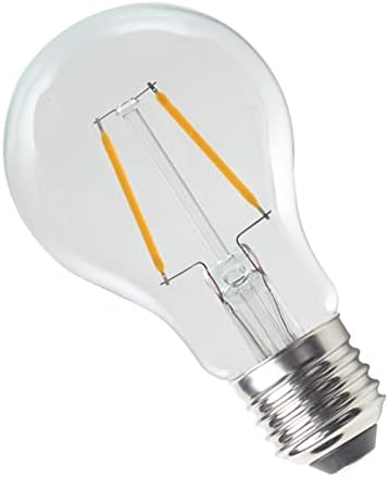 Lxcom Aydınlatma A19 Edison Led Ampul, 2 W LED Filament ampuller 20 W Akkor Eşdeğer Sıcak Beyaz 2700 K, kısılabilir