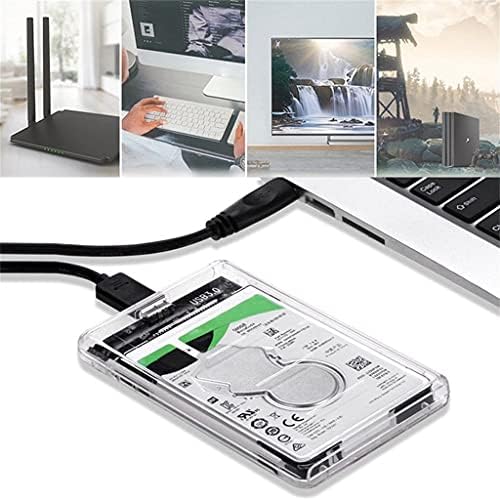 LİRUXUN Sata 3 USB 3.0 2.5 İnç HDD Ssd Sabit Disk Yerleştirme İstasyonu Muhafaza HDD Durumda