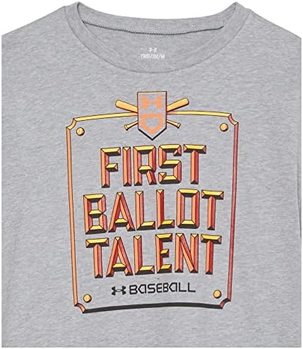 Zırh altında Erkek İlk Oy Pusulası Beyzbol kısa kollu tişört