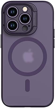 Görünmez Lens Standlı Coldale iPhone 14 Pro Max Kılıf magsafe, [MagSafe ile Uyumlu],Askeri Sınıf Darbeye Dayanıklı