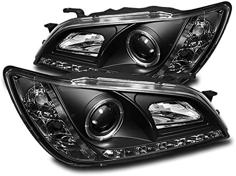 ZMAUTOPARTS Halo LED Projektör Farlar Farlar Siyah 2001-2005 Lexus IS300