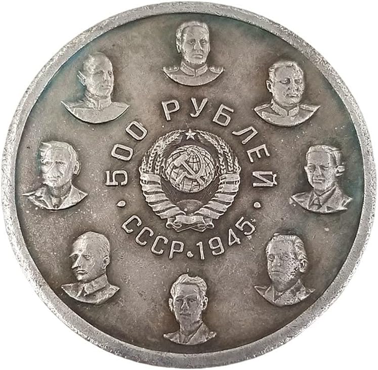 Antika El Sanatları 1945 Rus Mareşal hatıra parası Gümüş Dolar 2649