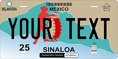 PhotoZoneGa Sinaloa 2002 Meksika Kişiselleştirilmiş Özel Yenilik Etiketi Araç Araba Oto Motosiklet Moped Bisiklet