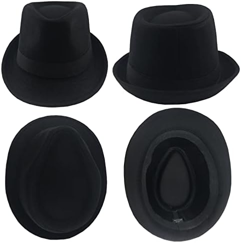 BTREEFLO Unisex Klasik Zamansız Fedora Şapka ve Yükseltilmiş Hassas Tornavida Seti 115 in 1 Paket