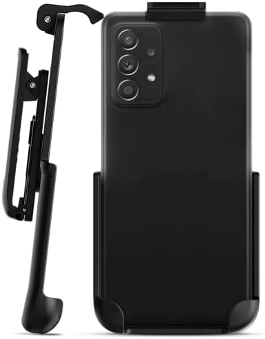 Kaplı Kemer Klipsi Kılıfı ile Uyumlu Samsung Galaxy A52 5G (ClipMate Serisi) SADECE Kılıfsız Telefona Uyar