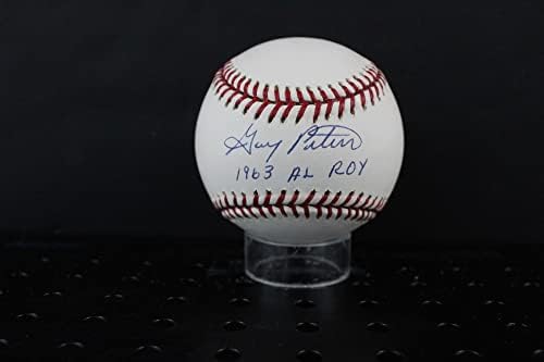 Gary Peters İmzaladı (1963 AL ROY) Beyzbol İmzası Otomatik PSA / DNA AL88521 - İmzalı Beyzbol Topları
