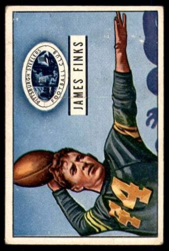 1951 Okçu 130 Jim Finks Pittsburgh Steelers (Futbol Kartı) Dekanın Kartları 5-ESKİ Steelers