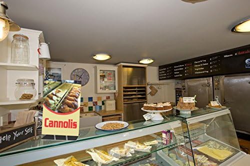 Cannolis 12 X 18 Mağaza Fırın Perakende Gıda Sayacı İşareti