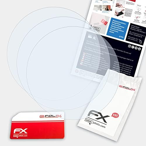 Garmin Fenix Chronos Ekran Koruyucu ile Uyumlu atFoliX Ekran Koruyucu Film, Ultra Net FX koruyucu film (3X)